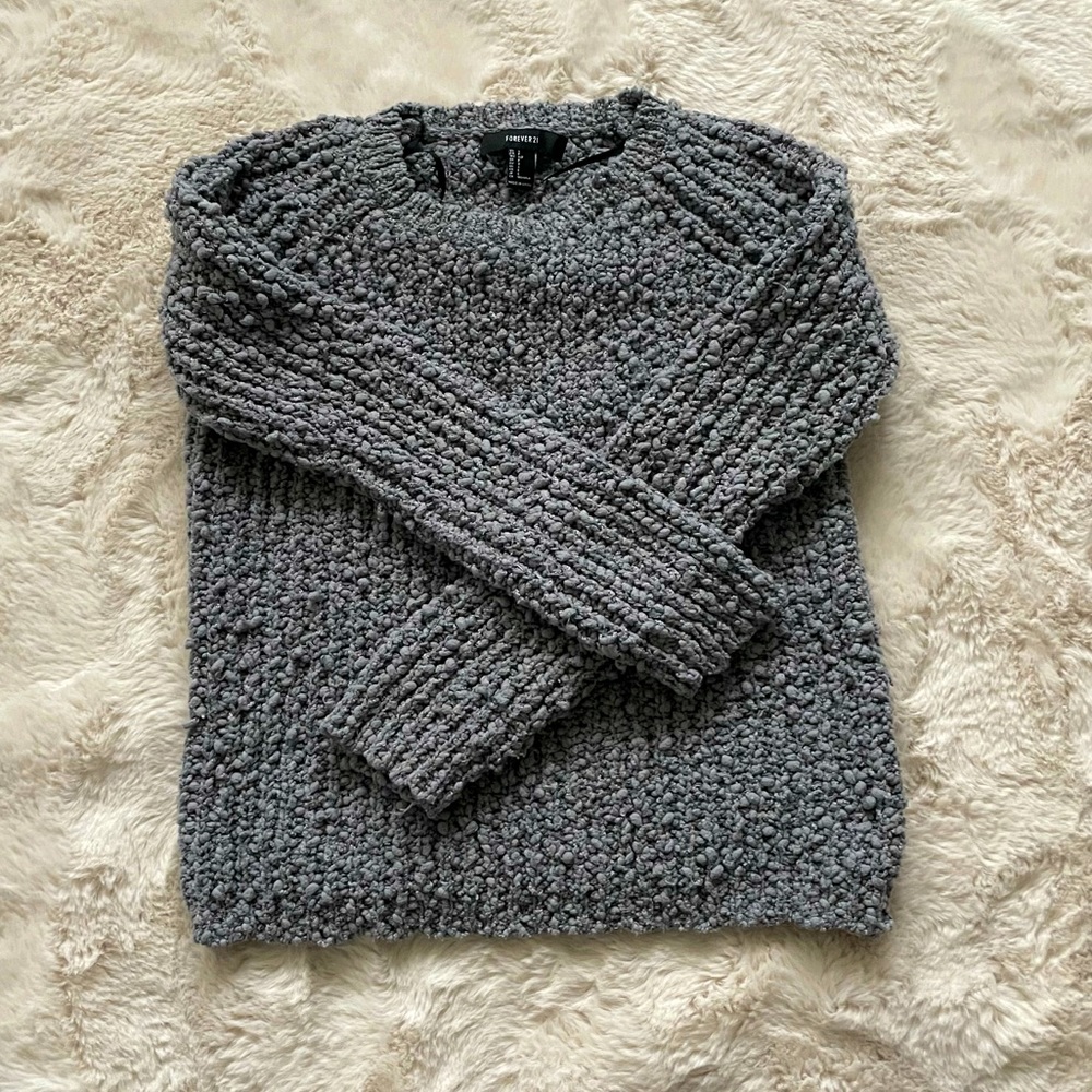 Chunky knit cozy sweater